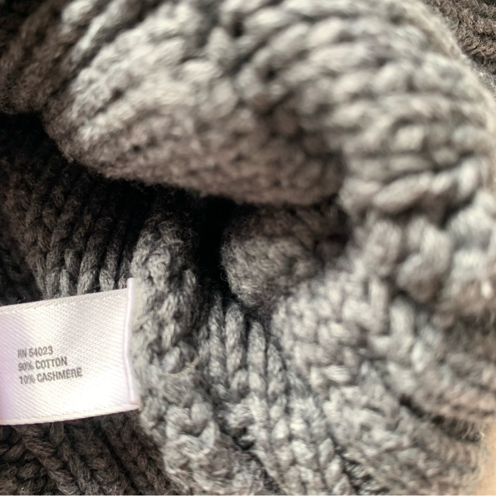 Stella McCartney for Gap Gray Cable Knit Cardigan Size 3 - Picture 5 of 8